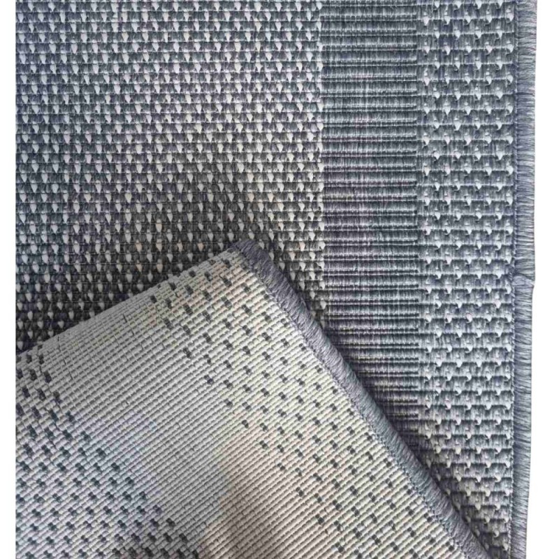 Διάδρομος Ψάθας Σκούρο Γκρι-Μπλε 70 cm R70-ANTR