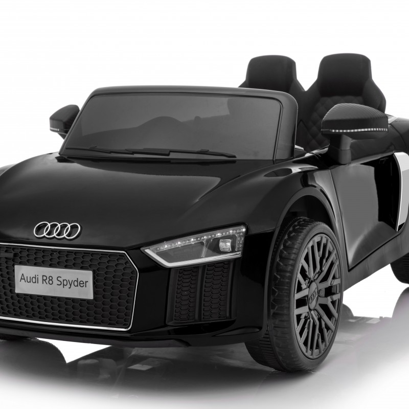 Ηλεκτροκίνητο Licensed Audi R8 Spyder 12V Μαύρο 181821-B