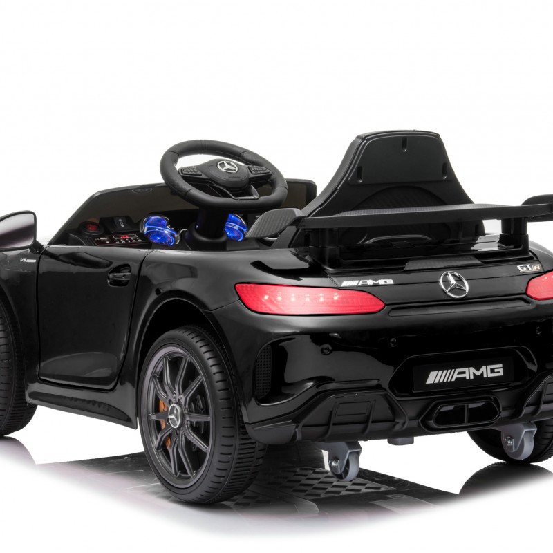 Παιδικό Αυτοκινητάκι Ηλεκτροκίνητο Licensed Mercedes-Benz GTR AMG Μάυρο 12V