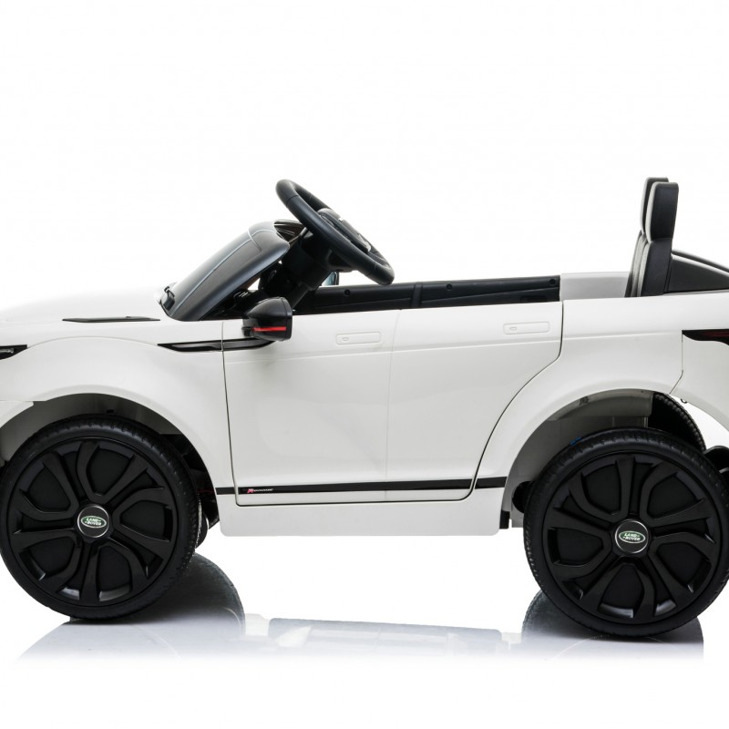 Παιδικό Αυτοκινητάκι Ηλεκτροκίνητο Range Rover Evoque Licensed original με MP3 και τηλεχειριστήριο 12V Λευκό