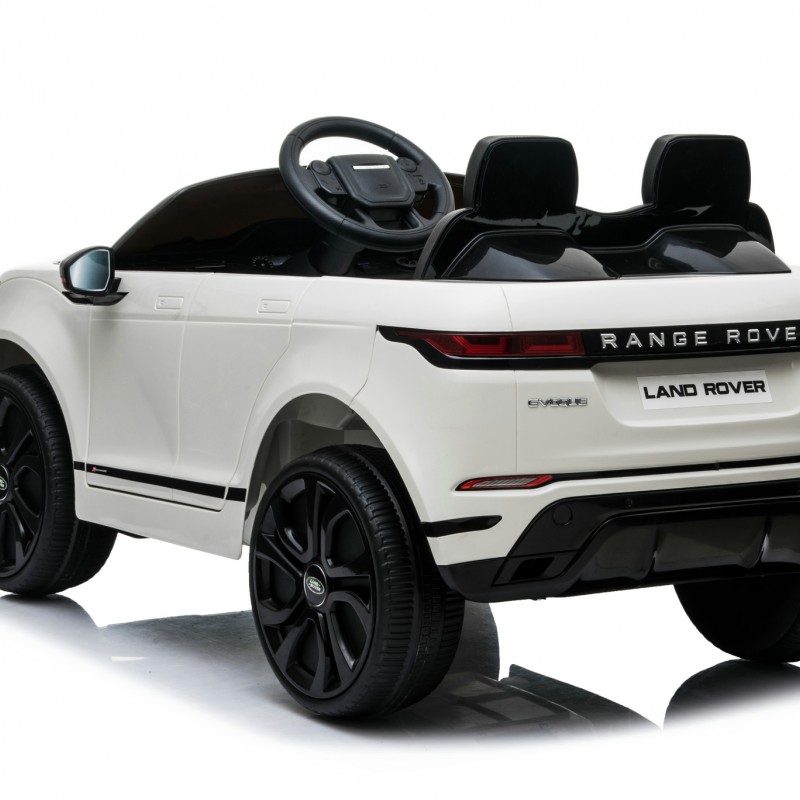 Παιδικό Αυτοκινητάκι Ηλεκτροκίνητο Range Rover Evoque Licensed original με MP3 και τηλεχειριστήριο 12V Λευκό
