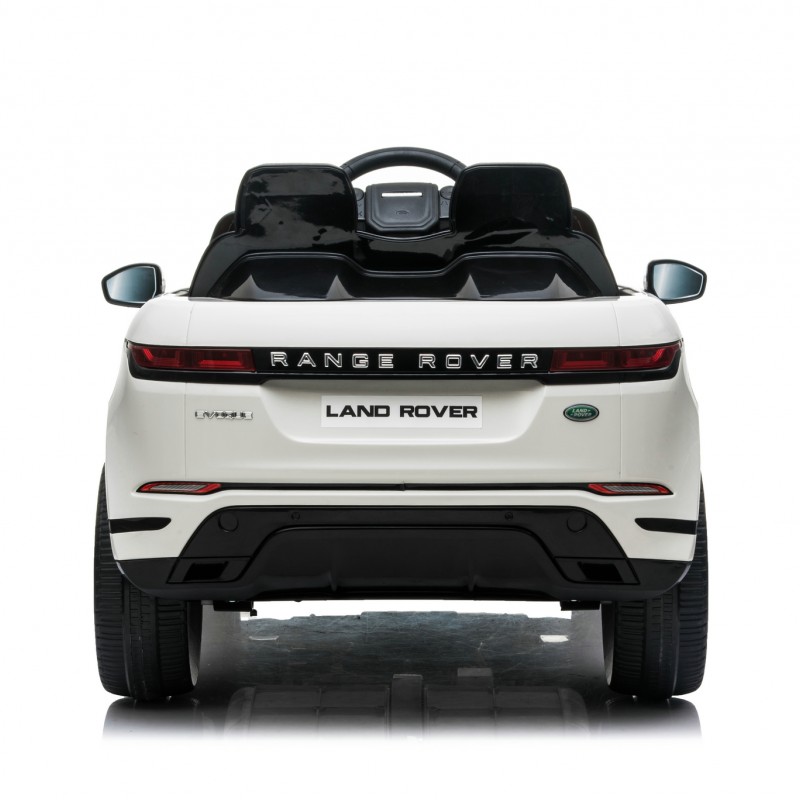 Παιδικό Αυτοκινητάκι Ηλεκτροκίνητο Range Rover Evoque Licensed original με MP3 και τηλεχειριστήριο 12V Λευκό