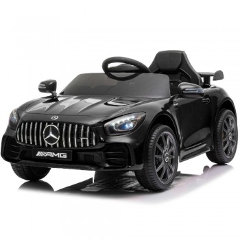 Παιδικό Αυτοκινητάκι Ηλεκτροκίνητο Licensed Mercedes-Benz GTR AMG Μάυρο 12V