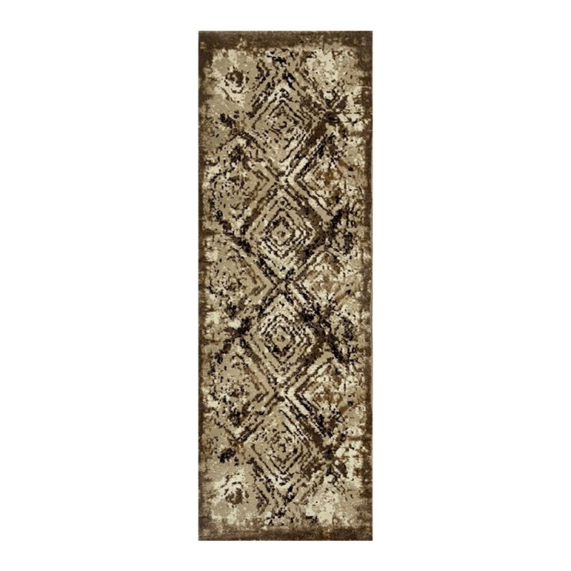 Διάδρομος Soho Βιζόν-Κρεμ  80cm 08102V-D