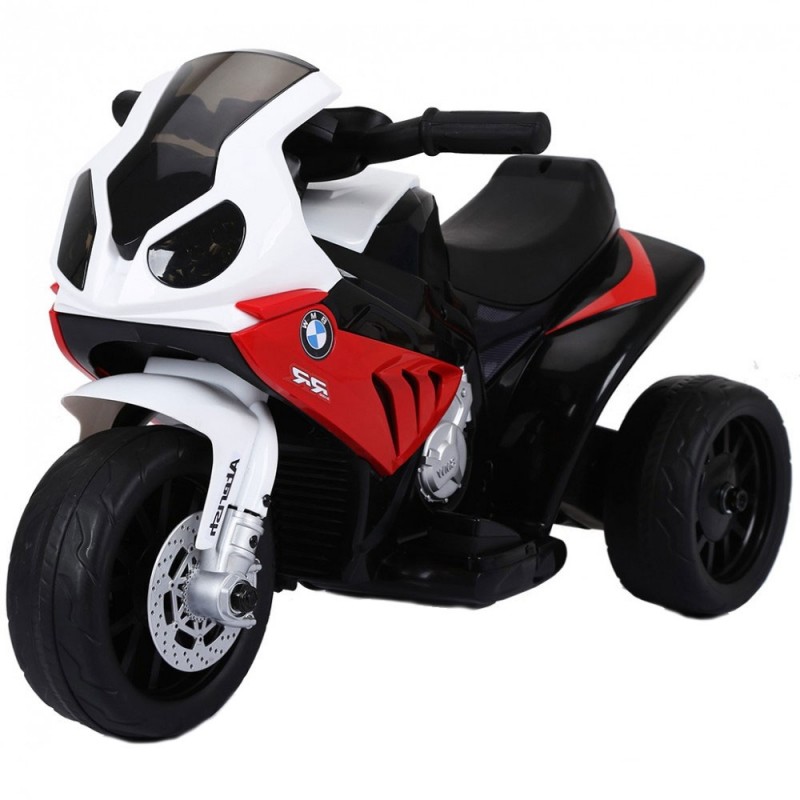 Ηλεκτροκίνητη Μηχανή BMW S 1000 RR Licensed original 6V Κόκκινη