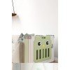 Σετ Παιδότοπου 179x179cm Πλαστικό Owl με Φράχτη  με κούνια, χαλάκι, τσουλήθρα και Μπασκέτα Πράσινο ZH012-GRN