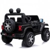 Ηλεκτροκίνητο Αυτοκίνητο Jeep Wrangler Rubicon Licensed Original με τηλεχειριστήριο 12V Μαύρο 5555-BL