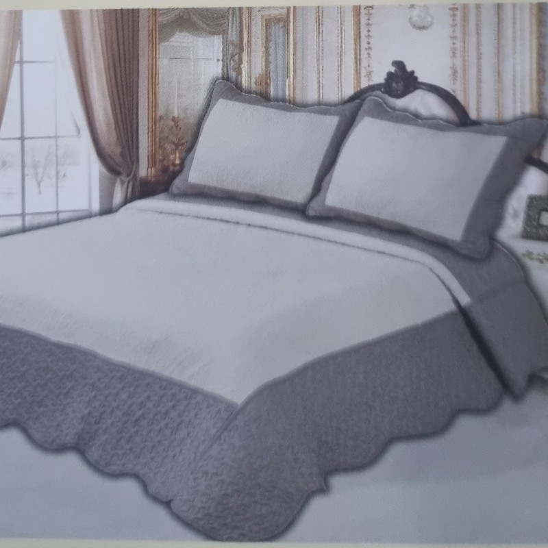 Σετ Κουβερλί (3τμχ) 100% Βαμβακερά 220x240cm  BCS-020